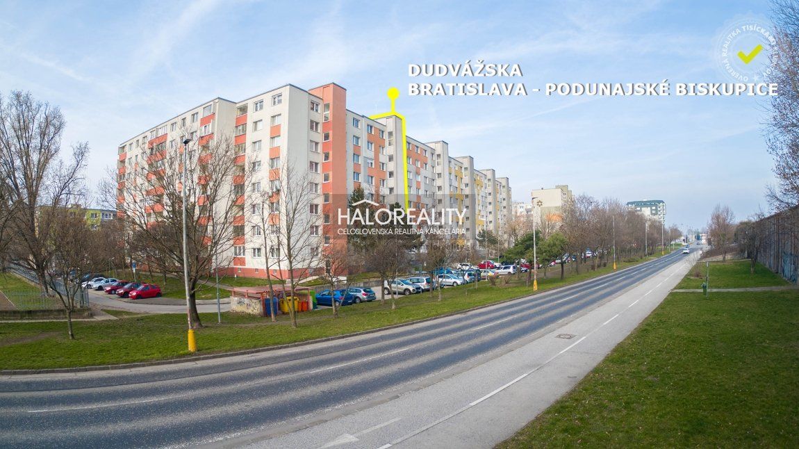 HALO reality - Predaj, dvojizbový byt Bratislava Podunajské Biskupice, Dudvážska - ZNÍŽENÁ CENA - EXKLUZÍVNE HALO REALITY