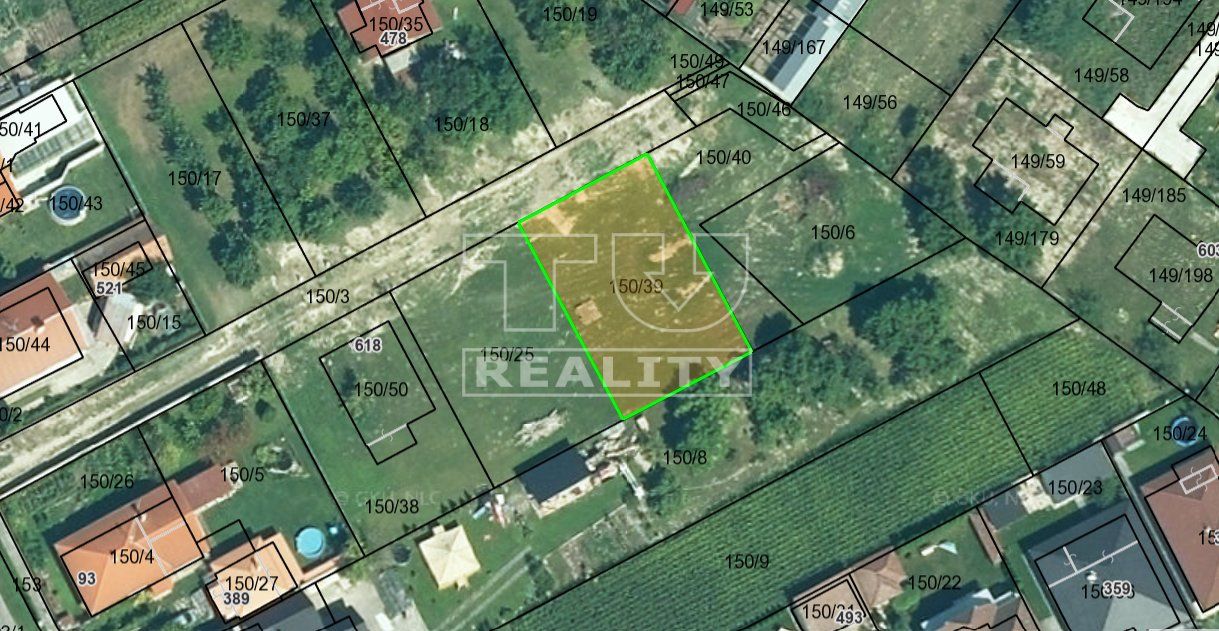 TU reality ponúka na predaj stavebné pozemky v obci Rohovce - 600 m²
