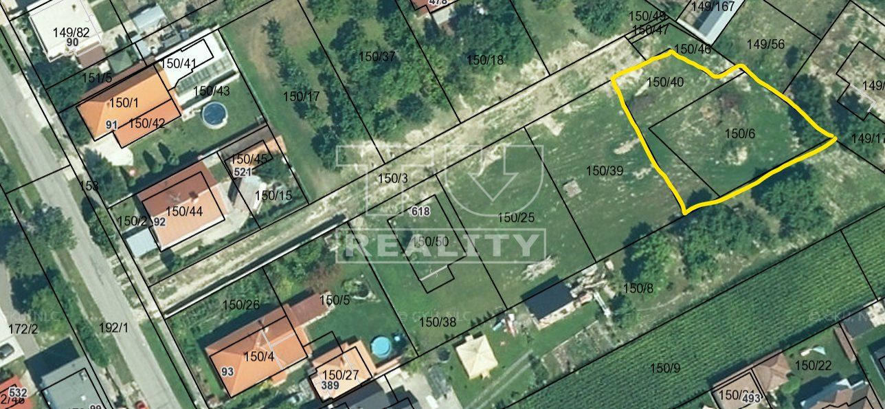 TU reality ponúka na predaj stavebné pozemky v obci Rohovce - 600 m²