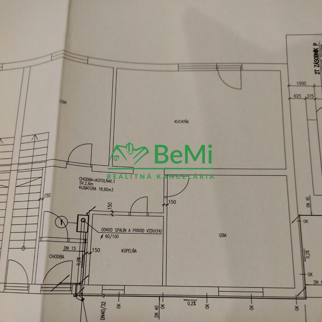 Byt po rekonštrukcii Bytča - Hliník nad Váhom, 88m2  084-113-PEMO E