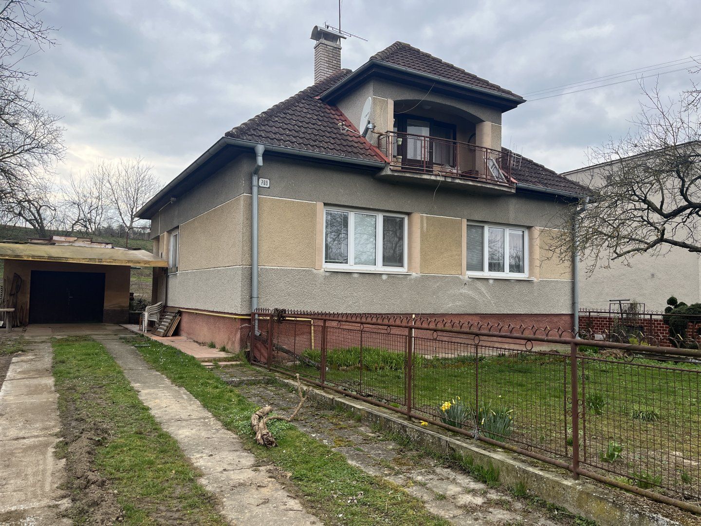 Rodinný dom v Trenčianskych Stankovciach s ideálnou veľkostou pozemku 1500 m2