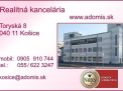 ADOMIS – predaj 3 izbový byt, 55m2, Považská ulica, Terasa, Košice II