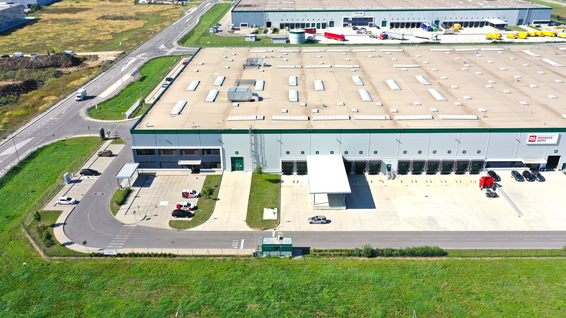 CREDA | prenájom sklad s administratívou, priemyselný park Nitra - Sever