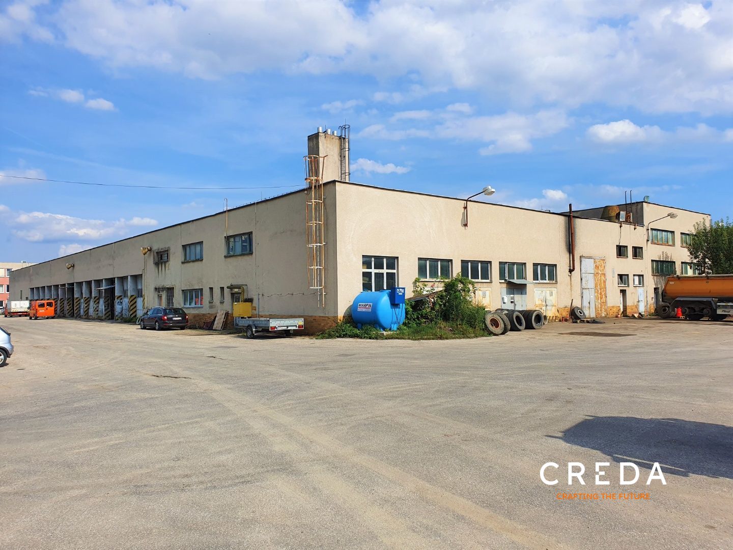CREDA | predaj priemyselný areál, Nitra, Murgašova