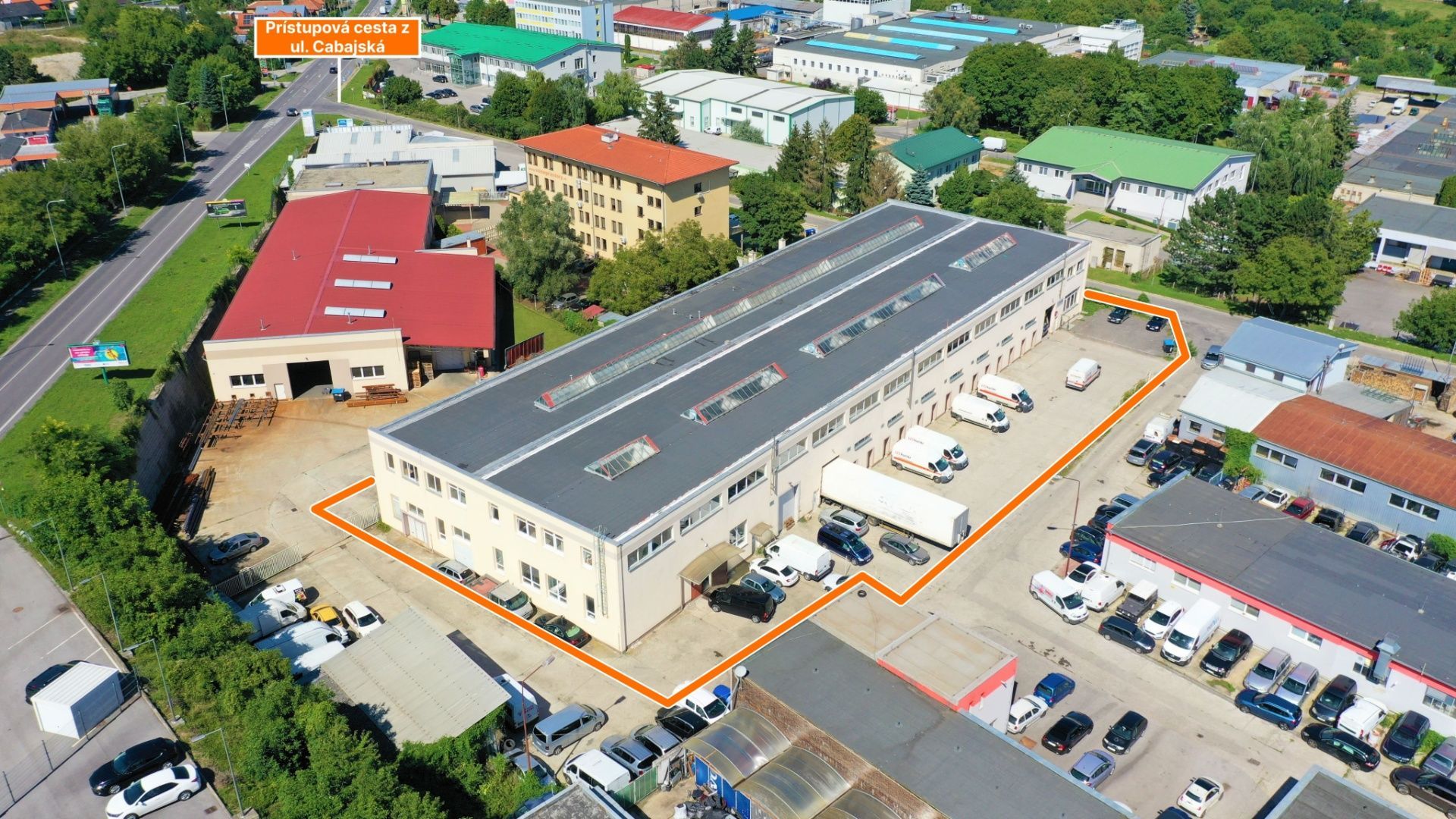 CREDA | prenájom výrobné/skladové priestory napojenie na R1, Nitra, Murgašova
