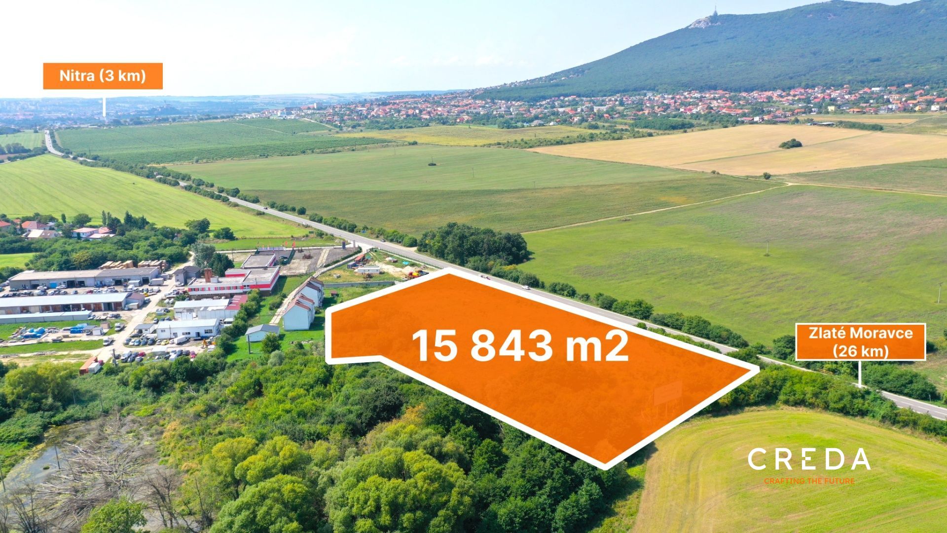 Priemyselný pozemok-Predaj-Nitra-550000.00 €