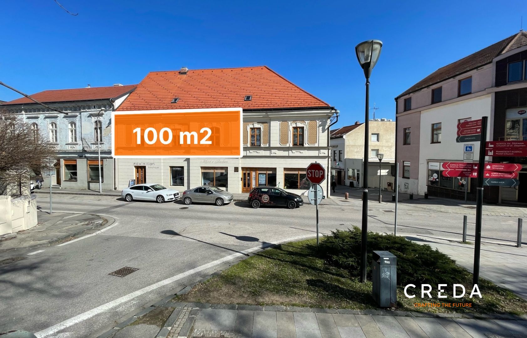 CREDA | prenájom kancelárie s parkovaním, Nitra, Farská