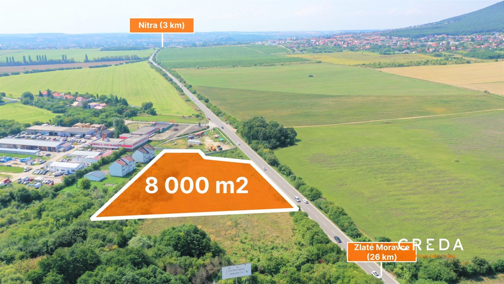 Priemyselný pozemok-Predaj-Nitra-280000.00 €