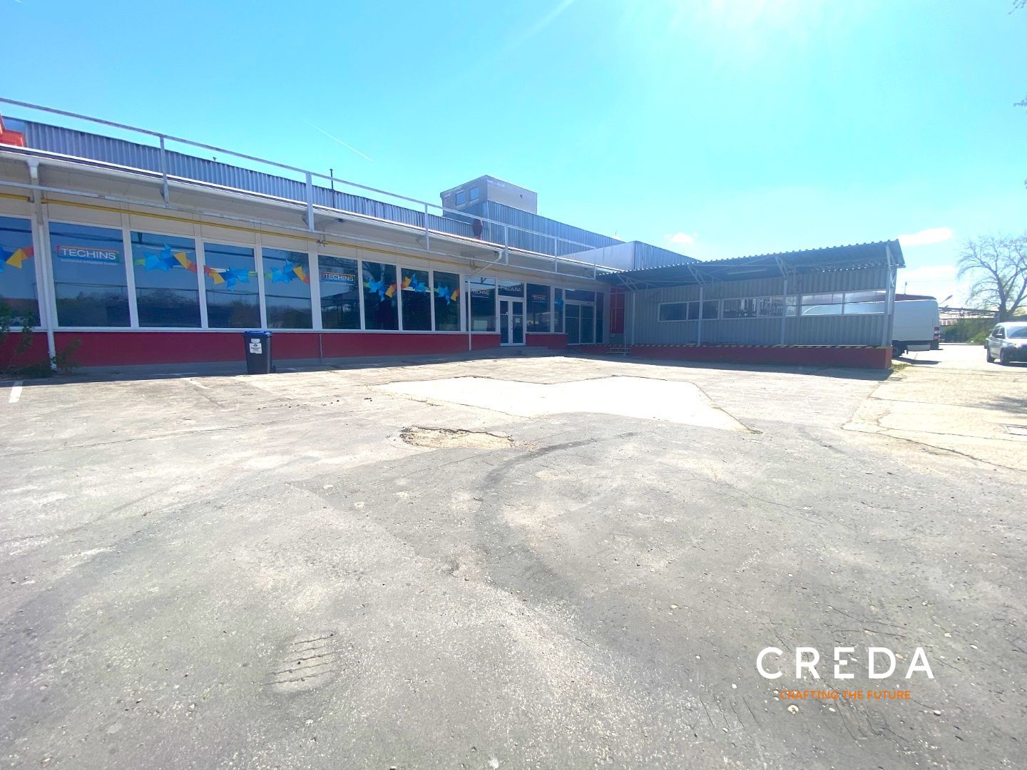 CREDA | prenájom 2 780 m2 budova v priemyselnom areáli, Nitra - Horné Krškany