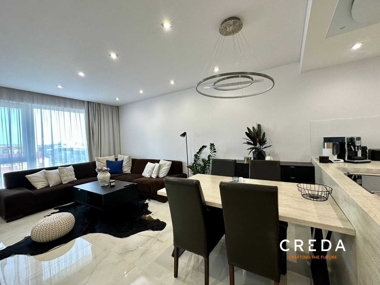 CREDA | prenájom bytu (3 izbový) 72 m2, Nitra