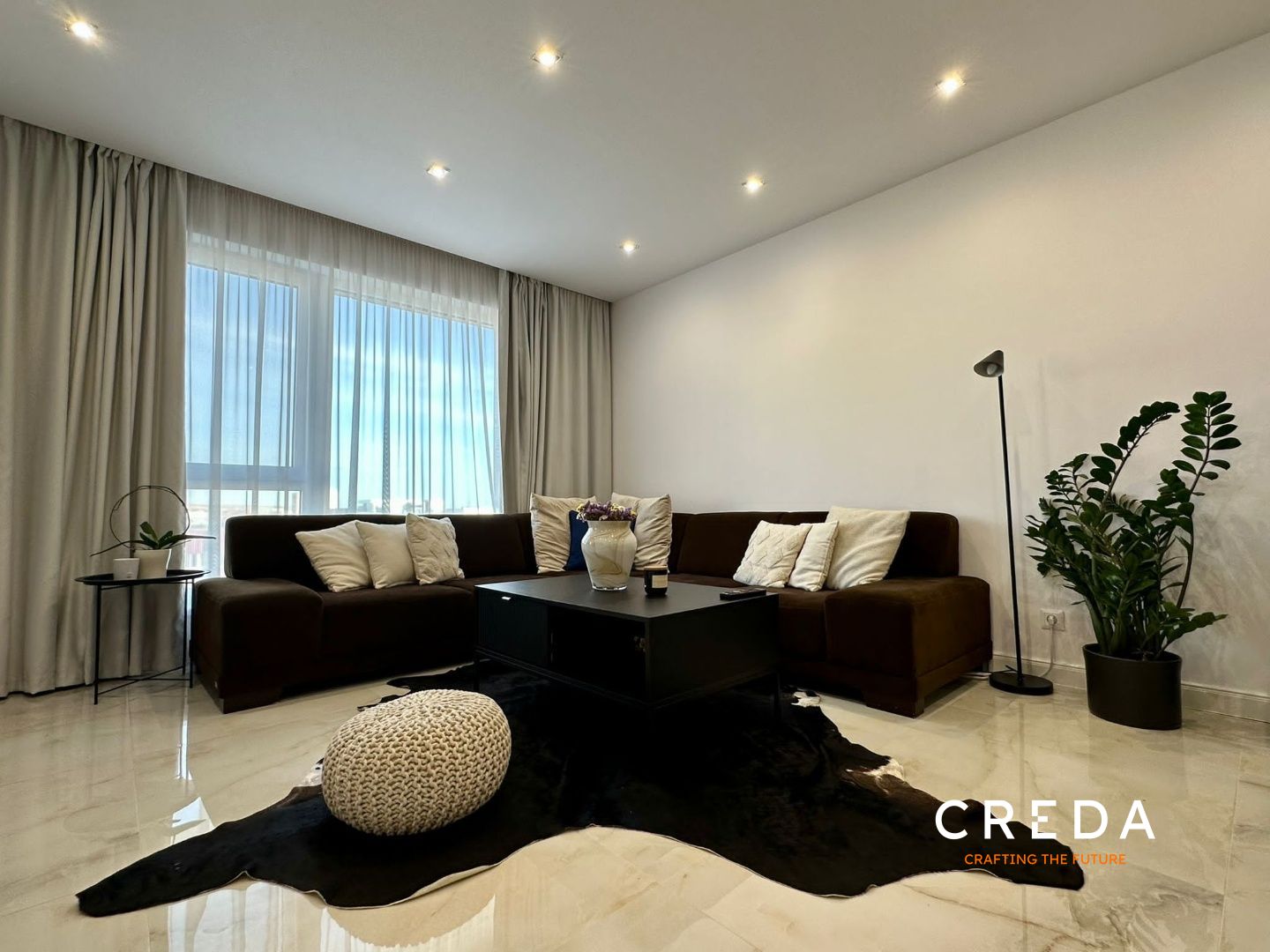 CREDA | prenájom bytu (3 izbový) 72 m2, Nitra