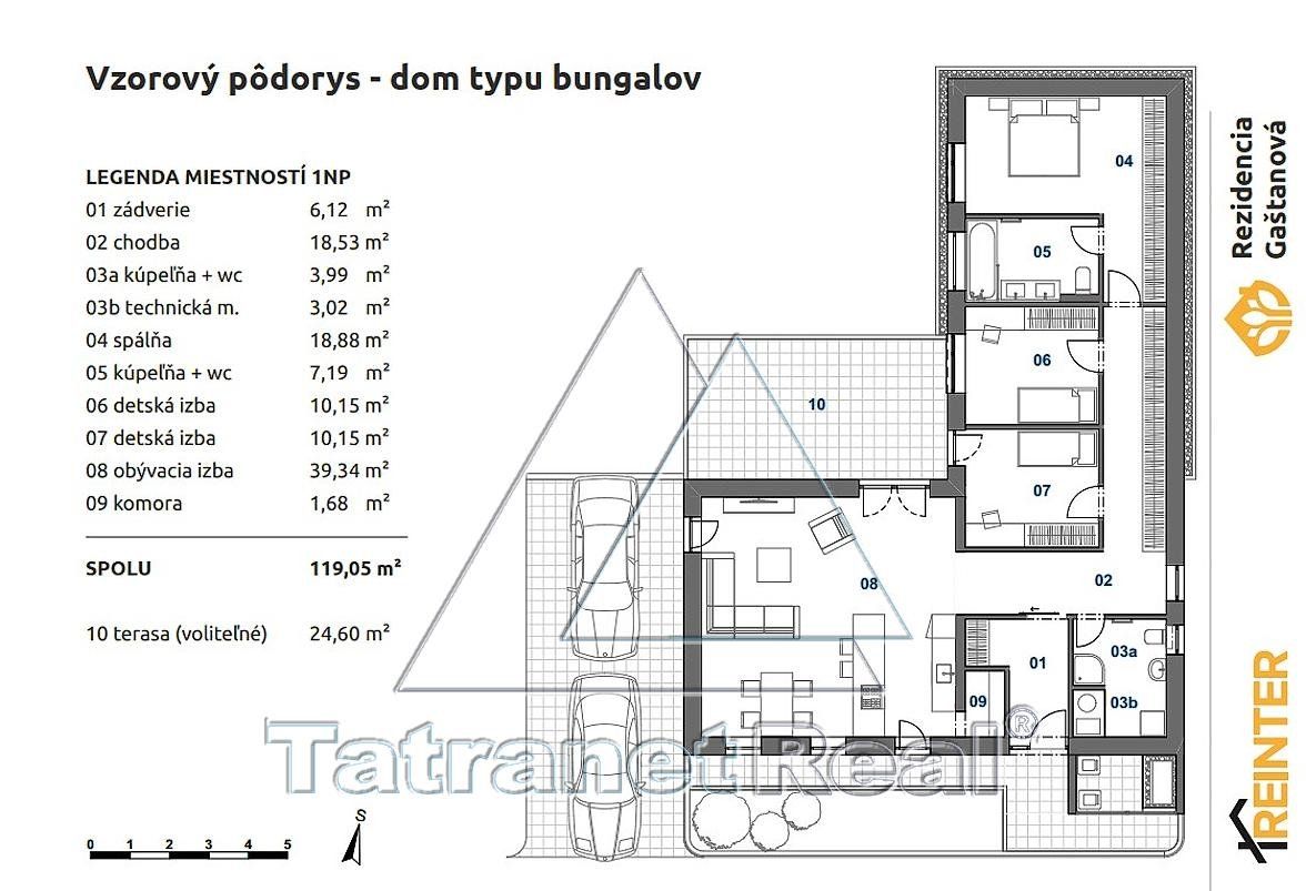 Nové rezidenčné bývanie v Humennom - ukončené vonkajšie úpravy