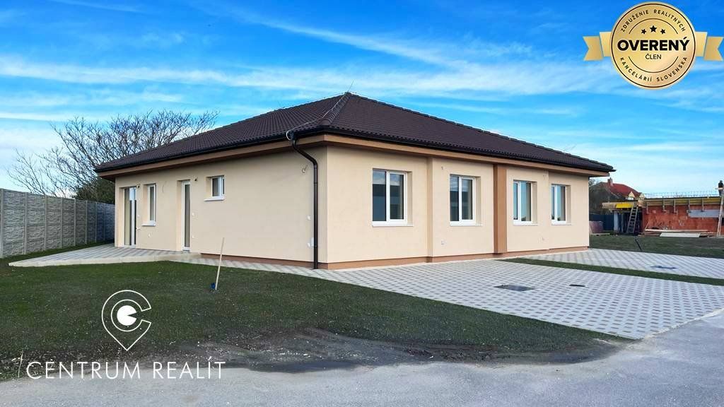 Kvalitný 4-izbový bungalov, 95 m2, Šamorín 7 km