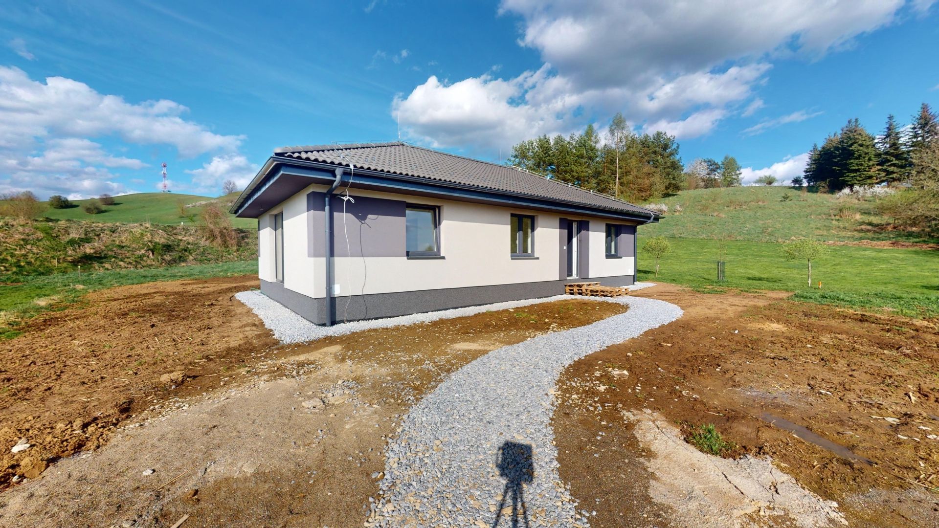 Na predaj 4 izbová novostavba rodinného domu v obci Lipníky