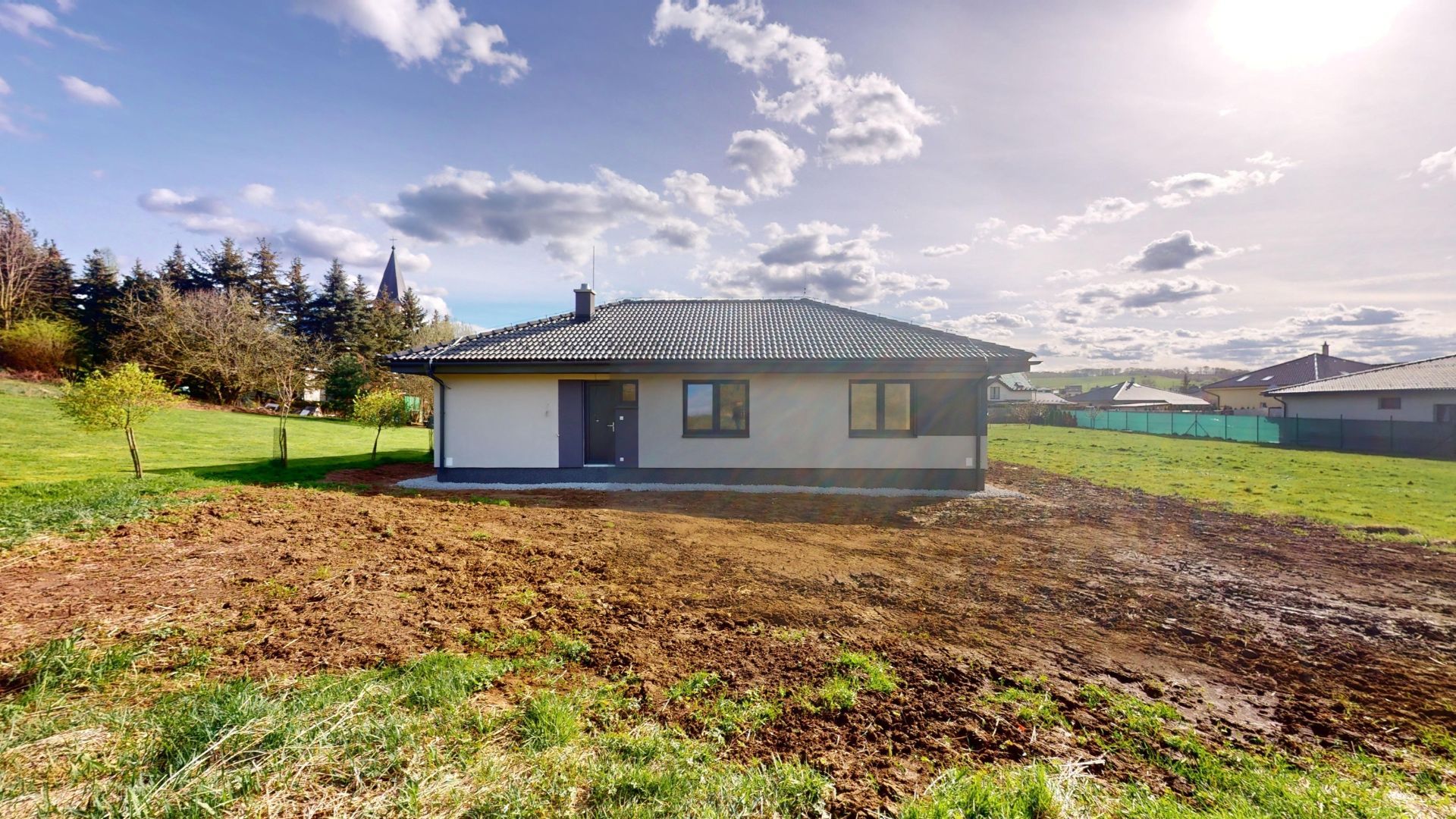 Na predaj 4 izbová novostavba rodinného domu v obci Lipníky