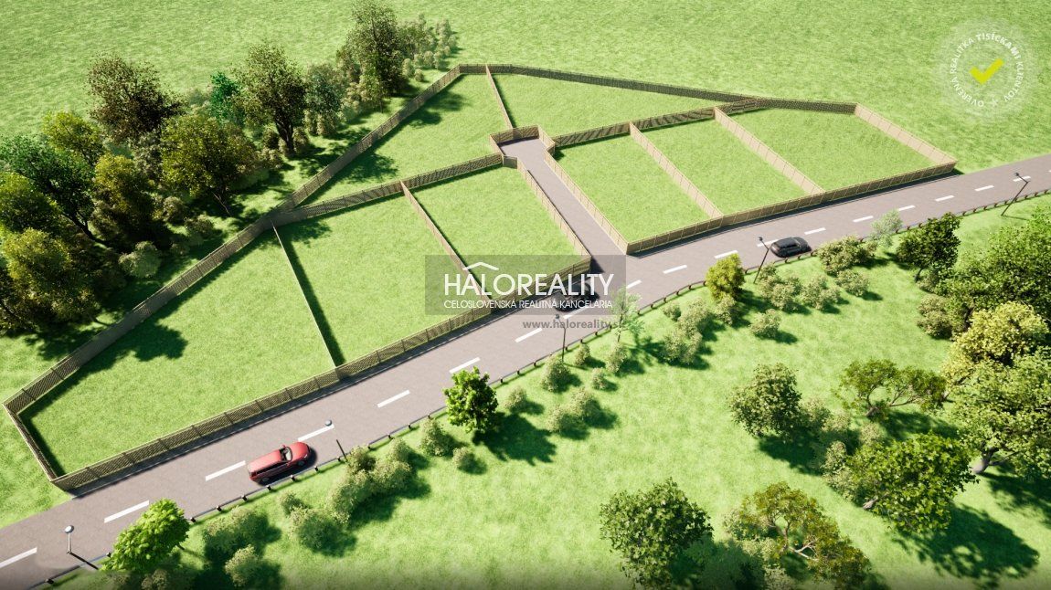 HALO reality - Predaj, pozemok pre rodinný dom   658 m2 Horná Seč, elektrina a voda na pozemku