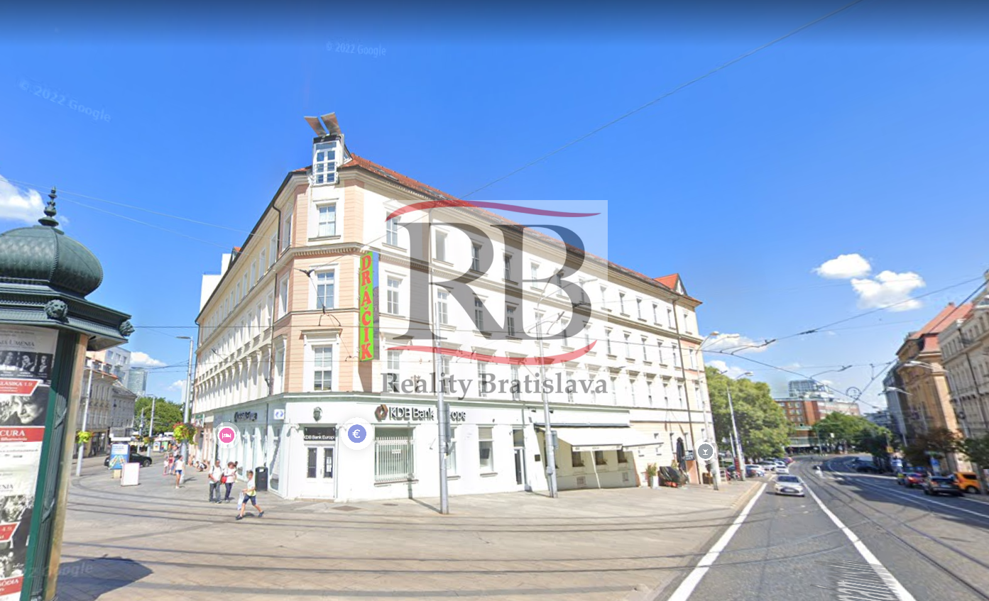 Administratívne priestory aj s parkingom, Obchodná – Bratislava I, 304,89m2