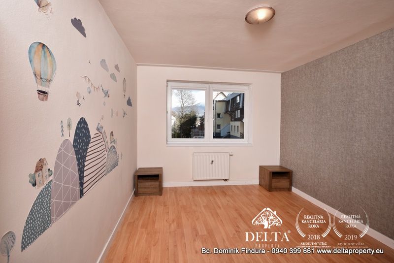 DELTA - 3-izbový byt s balkónom a samostatným vchodom v blízkosti Tatier