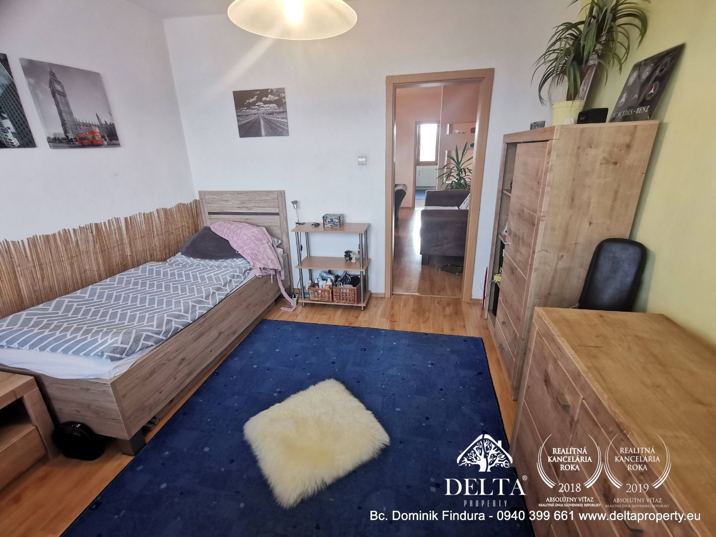 REZERVOVANÉ - Krásny 4-izbový byt s loggiou a malebným výhľadom na Tatry v centre