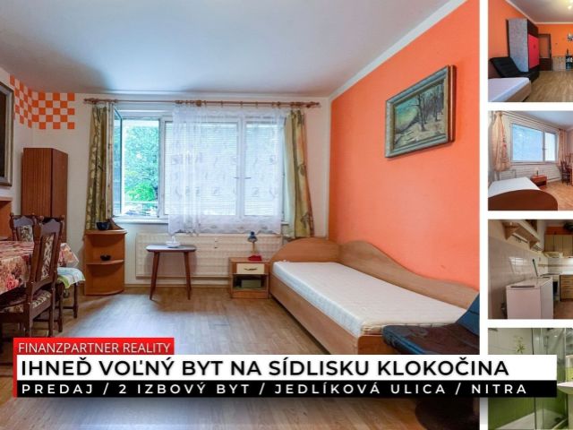 2 izbový byt, Jedlíková, Nitra