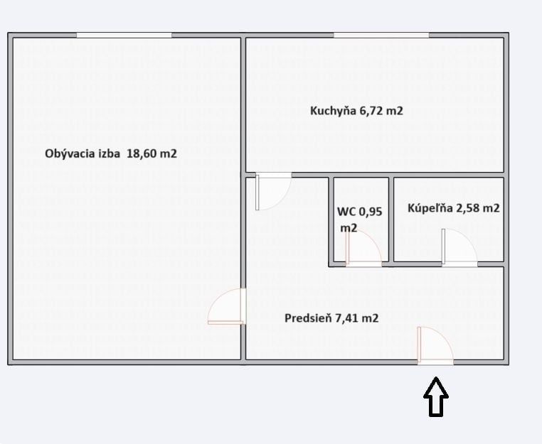 REZERVOVANÝ! 1 izbový byt v pôvodnom stave, Korytnícka ulica - Podunajské Biskupice