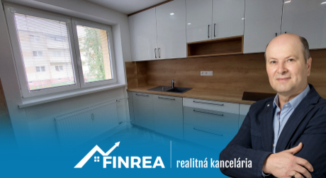 FINREA│ Moderný 2-izbový byt (54m2) v centre Martina s možnosťou vlastného zariadenia