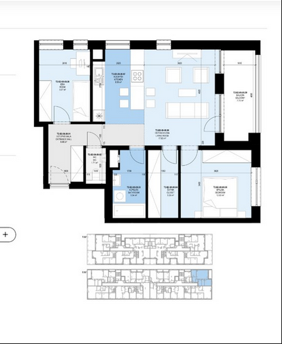 Vyhľadávaný projekt SLNEČNICE- novostavba 3 izb. svetlého bytu v nadštandarde, s pekným výhľadom.