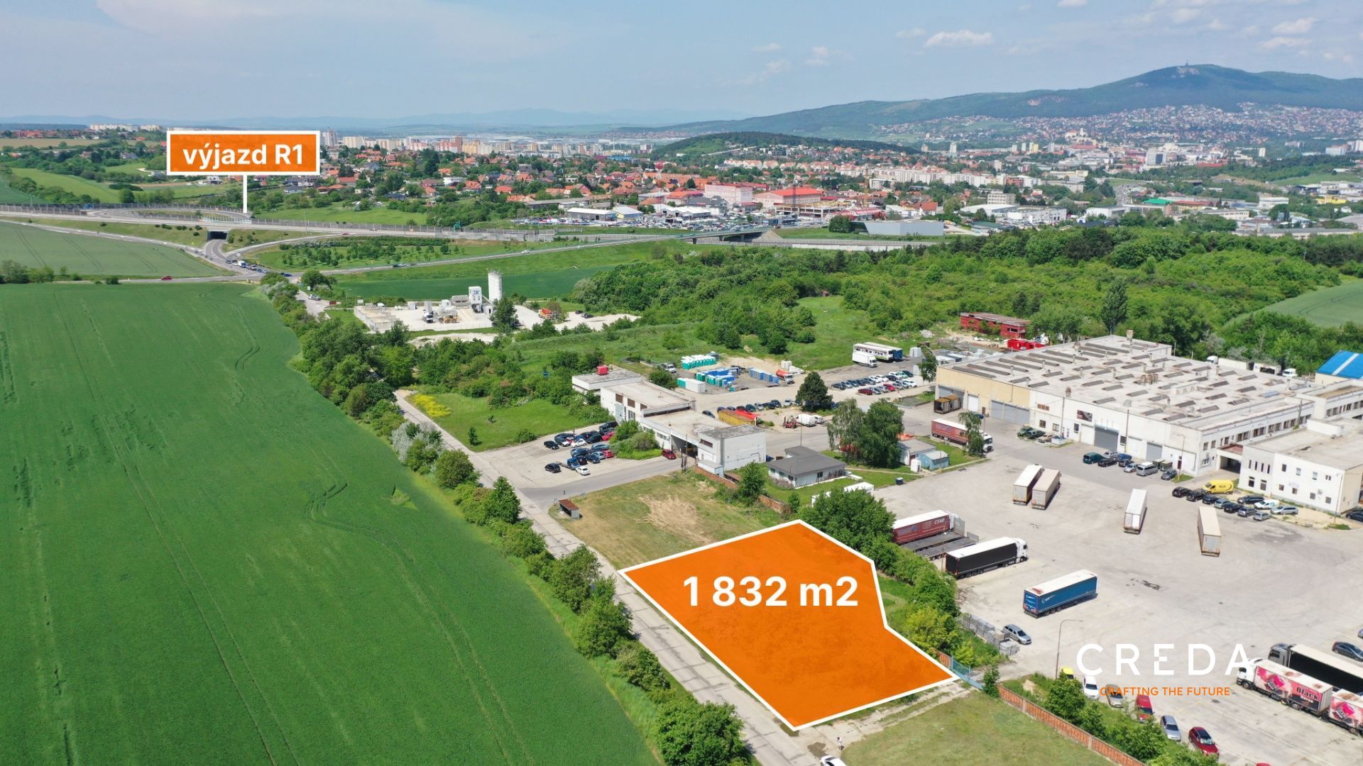 Priemyselný pozemok-Predaj-Nitra-202000.00 €
