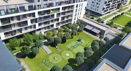 Novostavba Slnečnice 1-izbový byt s loggiou, parkovaním a krásnym výhľadom na Rakúsko