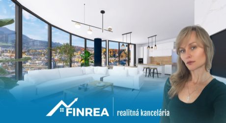 FINREA│Jedinečný 4 izbový byt s panoramatickým výhľadom na predaj v komplexe Eurovea Tower