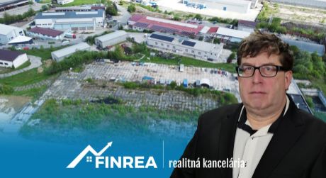 FINREA│ Pozemok na prenájom v priemyselnej zóne spevnený 6325m2 v Martine