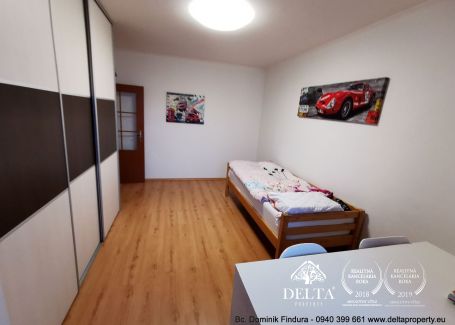DELTA - Krásny 3-izbový byt s balkónom na predaj Poprad - Starý Juh