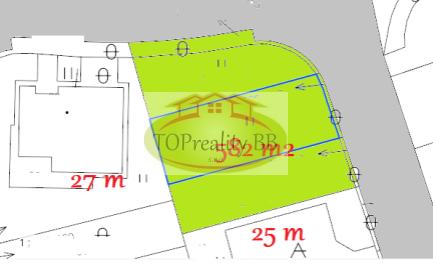 Slnečný  stavebný pozemok pre náročného klienta  582 m2  - všetky inžinierske siete – 165 000 €
