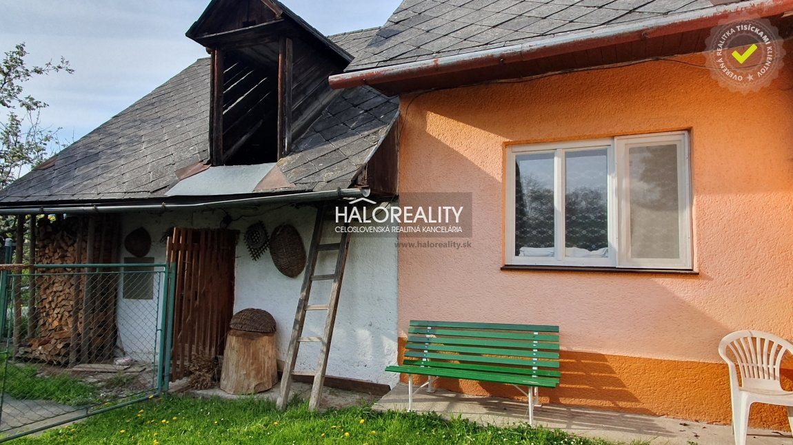 HALO reality - Predaj, chalupa Partizánska Ľupča - EXKLUZÍVNE HALO REALITY