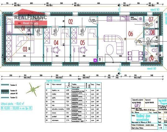 REALFINANC – 100% aktuálny ! 4 izbový Rodinný Dom, 3x parkovacie miesto, pozemok 743 m2, fotovoltaika, Vlčkovce !!