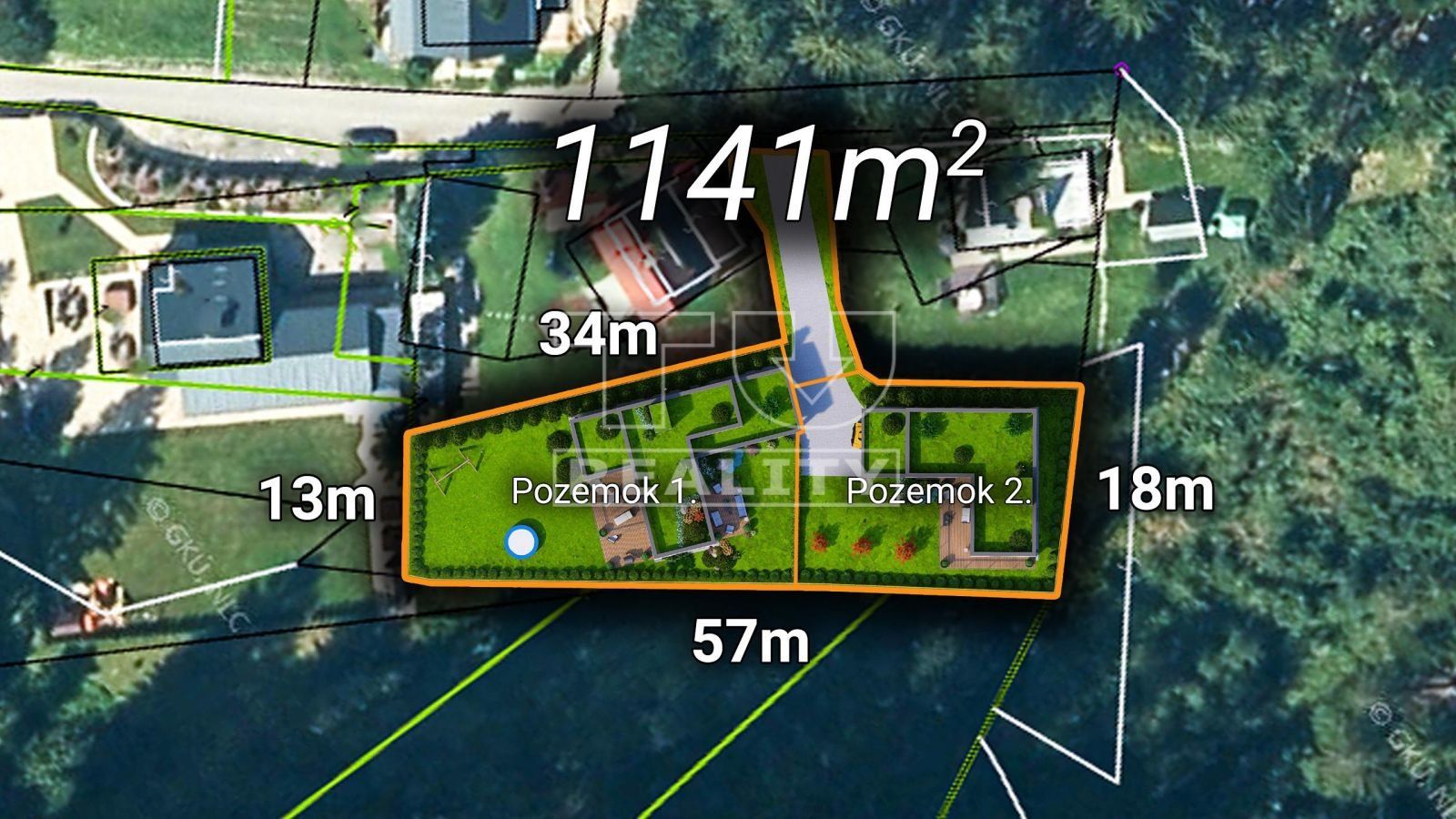 MODERNÁ NOVOSTAVBA – 2 x Rekreačný dom 4KK v obci Marček na celoročné využitie