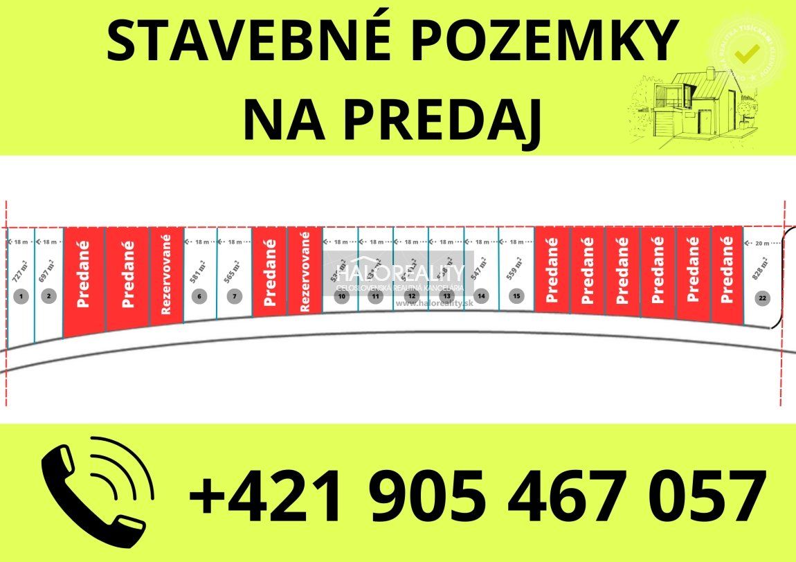 Pozemok pre RD-Predaj-Borovce-110.00 €