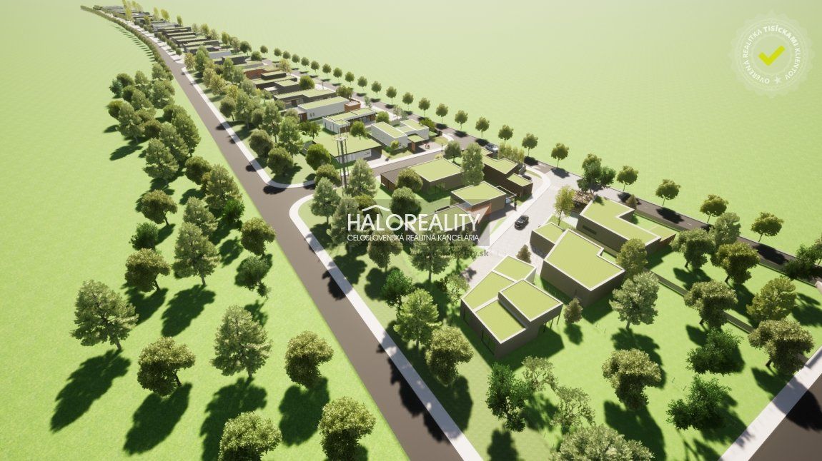 HALO reality - Predaj, pozemok pre rodinný dom   528 m2 Borovce, v ponuke 11 pozemkov - EXKLUZÍVNE HALO REALITY