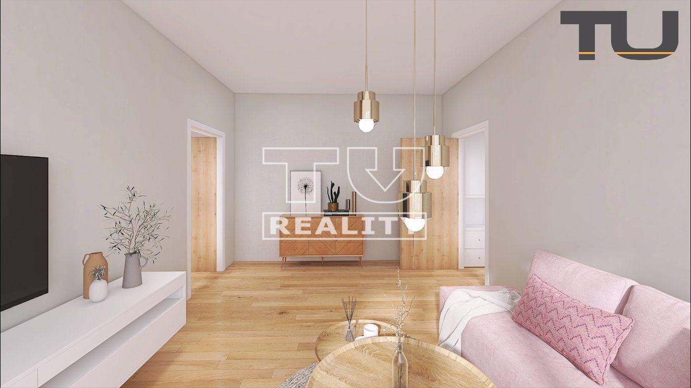 TUreality ponúka na predaj 2 izbový byt vo výbornej lokalite v meste Kremnica, 56,5m2