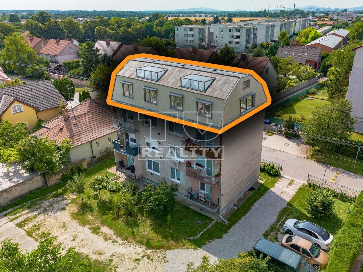 TU reality ponúka na predaj investičnú príležitosť - strecha na nadstavbu - 133 m², na pozemku 280 m².