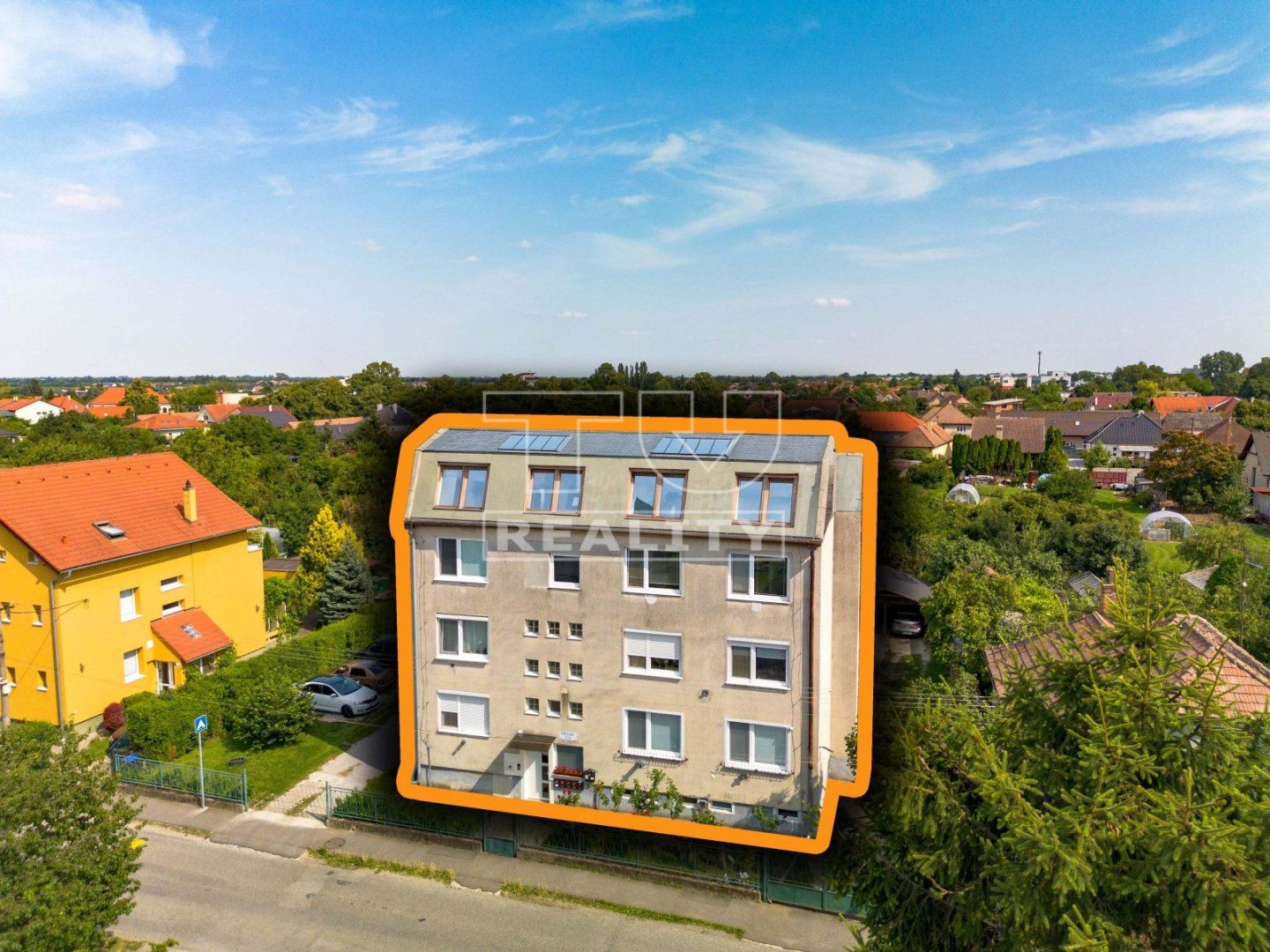 TU reality ponúka na predaj investičnú príležitosť - strecha na nadstavbu - 133 m², na pozemku 280 m².