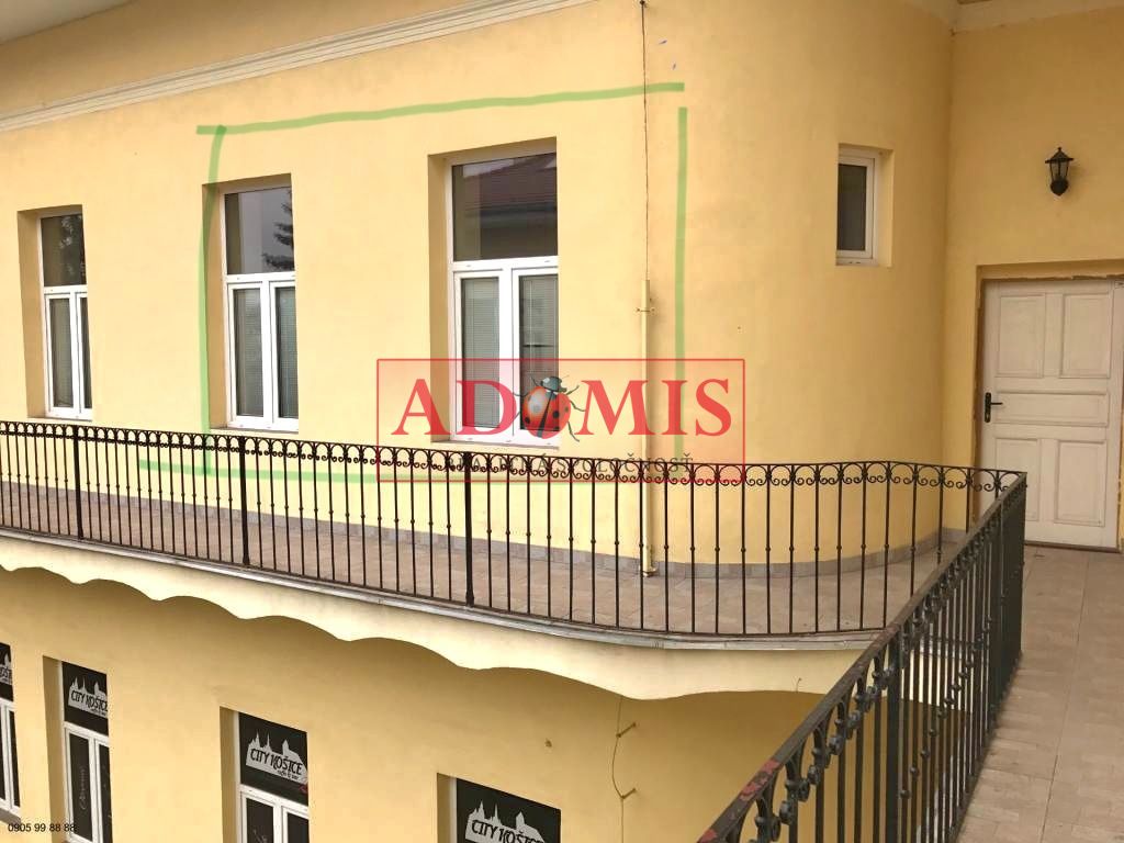 ADOMIS - prenájom priestorov 40m2 - kancelária, prevádzka, kaderník, barber, kozmetika,notár, Moyzesova ulica Košice