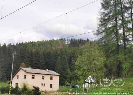 DELTA - Dvojgeneračný dom za cenu bytu na samote pri lesíku v obci Východná