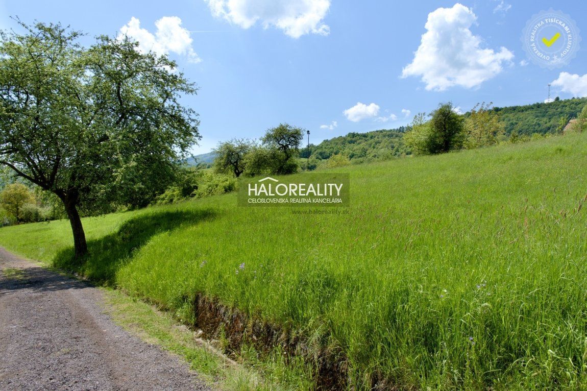 HALO reality - Predaj, rekreačný pozemok Župkov - EXKLUZÍVNE HALO REALITY