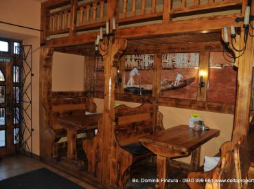 DELTA - Zariadená reštaurácia s terasou v podtatranskej obci Huncovce