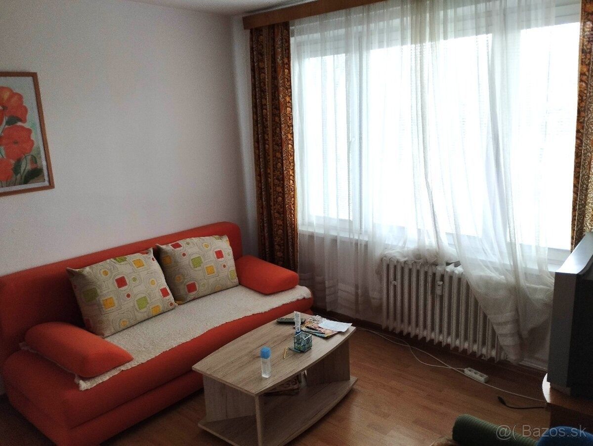 Realitná kancelária JKV REAL so súhlasom majiteľa ponúka na prenájom 1 izbový byt v Prievidzi, Dlhá ulica.