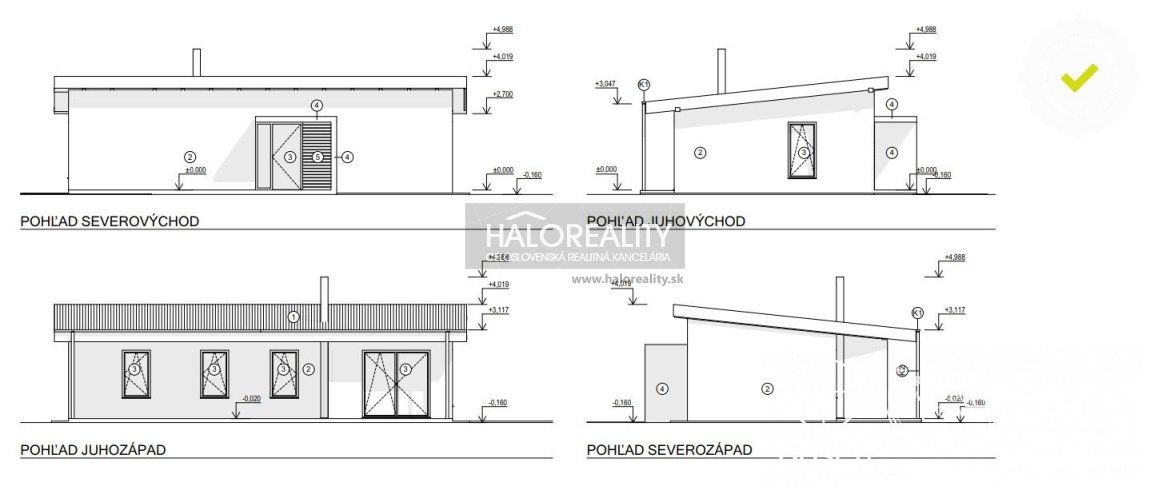 HALO reality - Predaj, chata Vojka nad Dunajom - NOVOSTAVBA