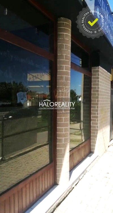 HALO reality - Predaj, podnikateľský objekt Šaľa- Veča, Hlavná - ZNÍŽENÁ CENA - EXKLUZÍVNE HALO REALITY