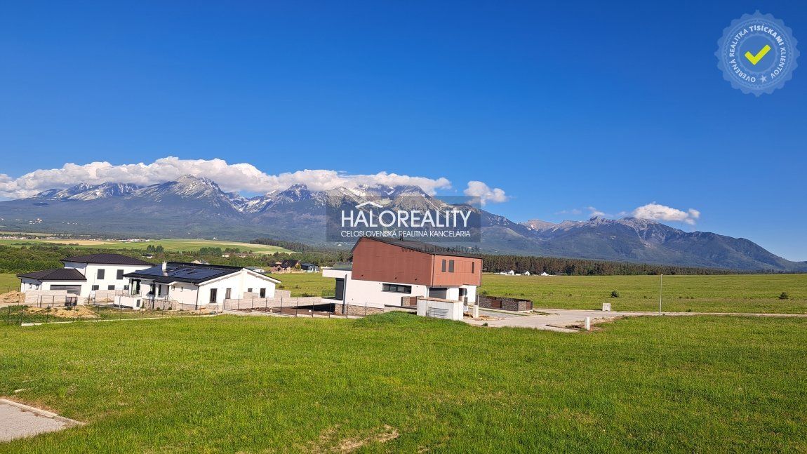 HALO reality - Predaj, pozemok pre rodinný dom   890 m2 Veľká Lomnica - EXKLUZÍVNE HALO REALITY