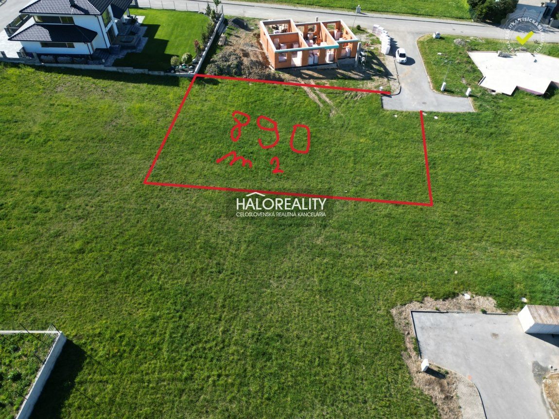 HALO reality - Predaj, pozemok pre rodinný dom   890 m2 Veľká Lomnica - EXKLUZÍVNE HALO REALITY